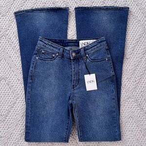 NWT LNDN Landon Denim Women's Flare Jeans 25
